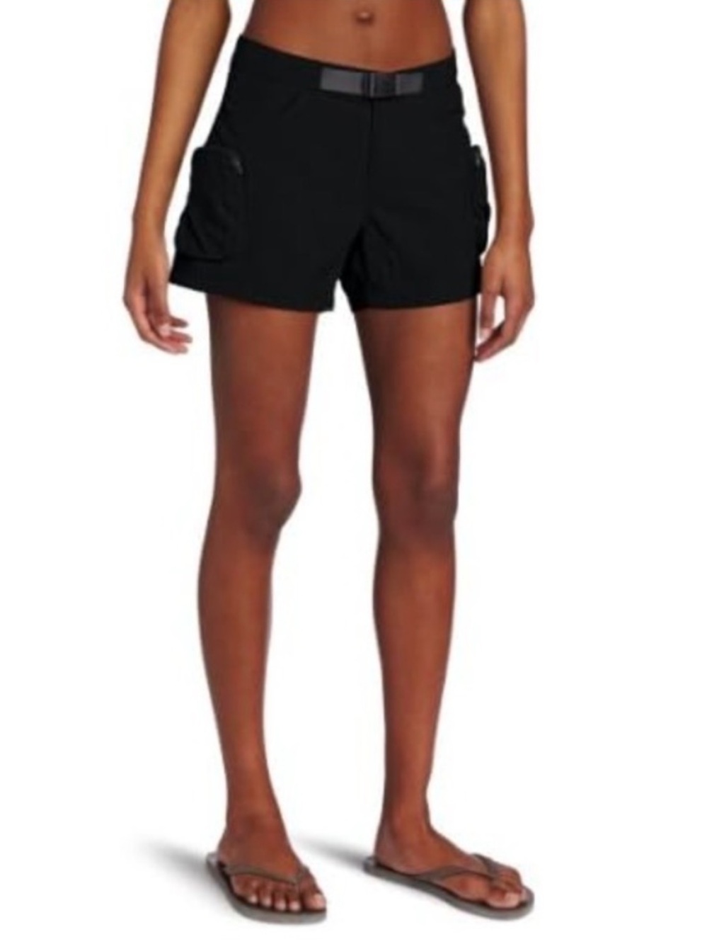 Columbia ‘Cross On Over’ Omni-Shade Omni-Wick Belted Cargo Shorts Black Sz M - Picture 15 of 16